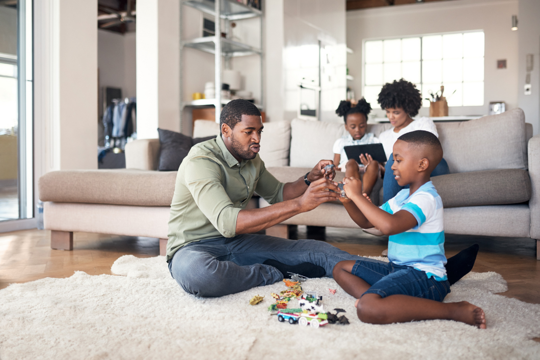 family-playing-together