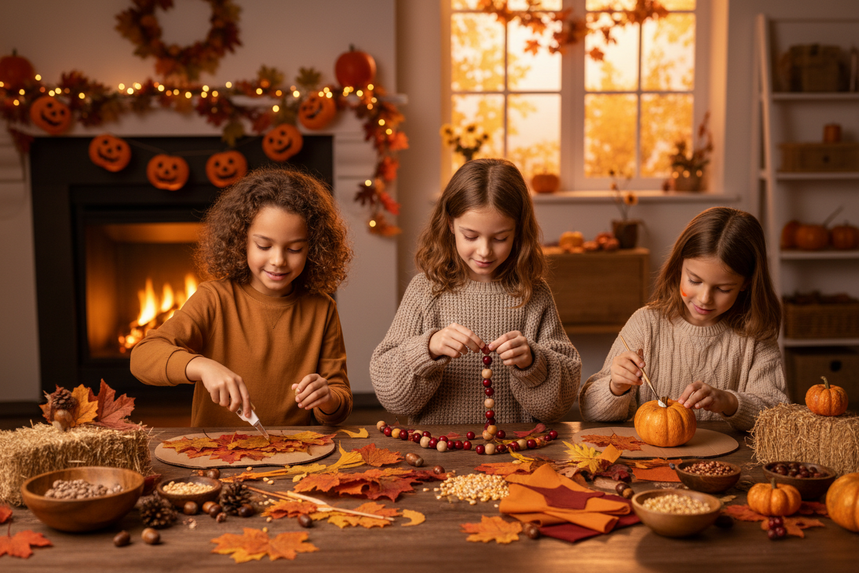 Last-Minute Thanksgiving Crafts for Kids to Keep Them Busy Before Dinner