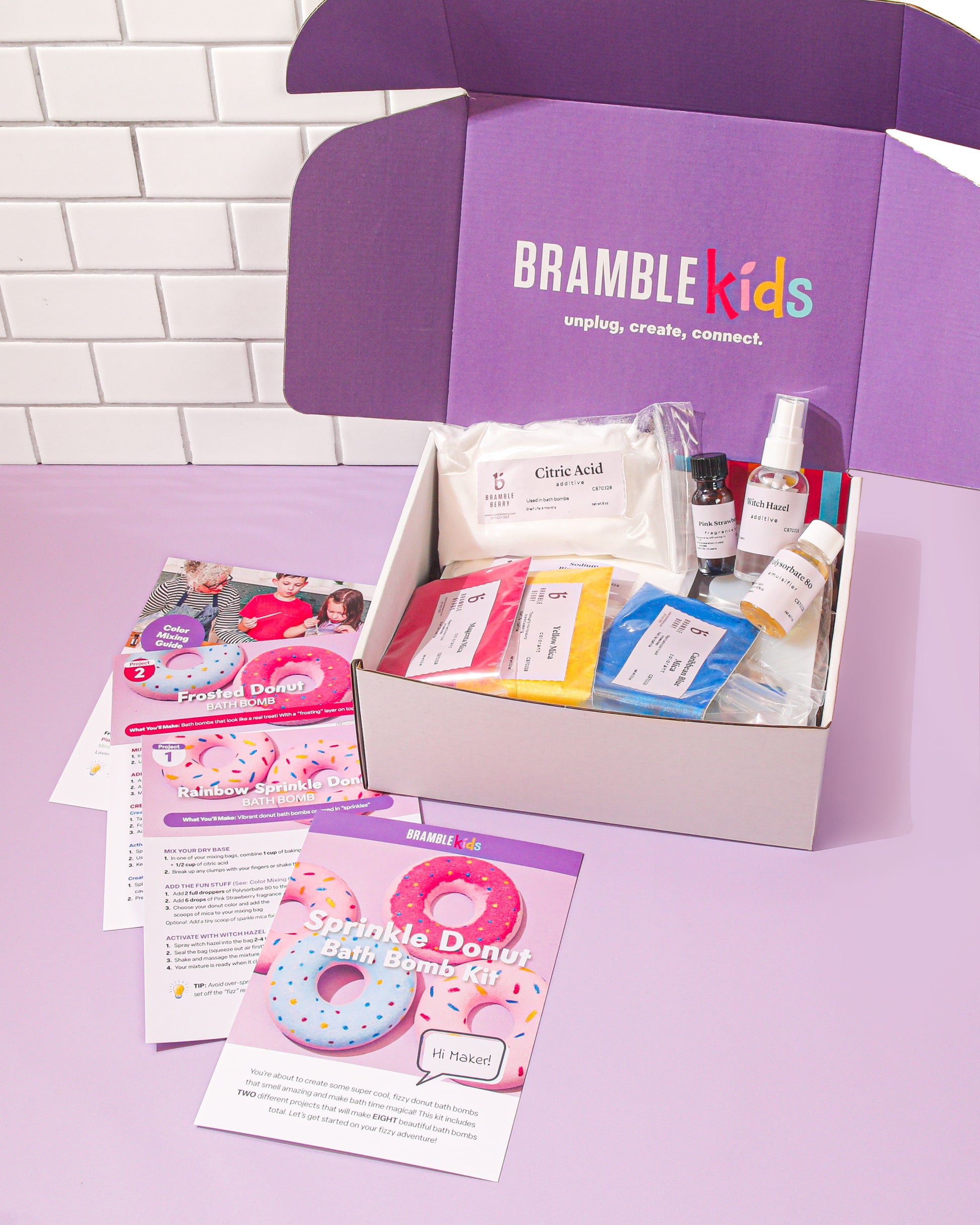 Sprinkle Donut Bath Bomb Kit