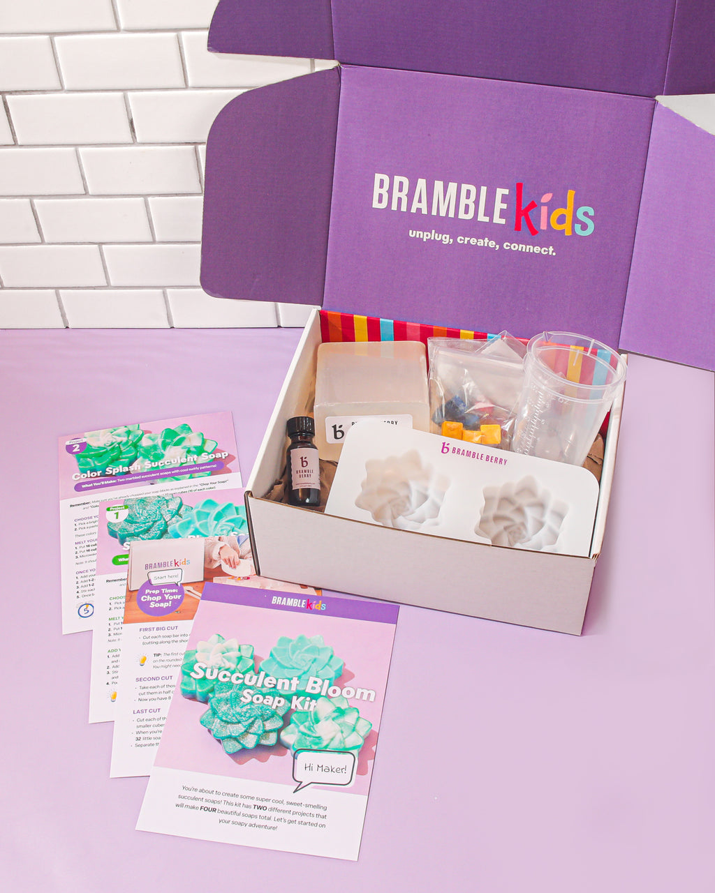 Succulent Bloom Soap Kit | Craft Kits for Kids